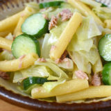 マヨネーズ無し『和風マカロニサラダ』