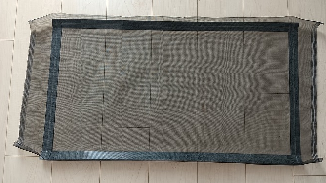 IMG202509271345071 - 【DIY】装着したまま走行OK。PPシートで作る「差し込み式網戸」が最高！