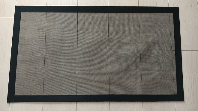 IMG202509271403051 - 【DIY】装着したまま走行OK。PPシートで作る「差し込み式網戸」が最高！